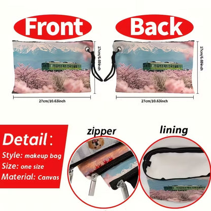 10PCS Large-Capacity Cosmetic Bag