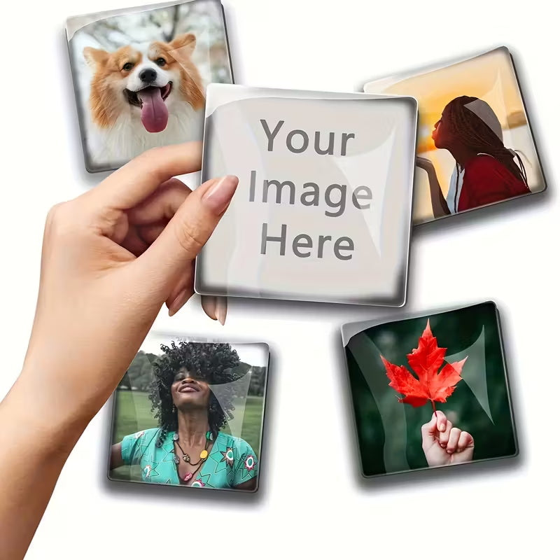 5pcs Customizable 2X2''  Fridge Magnets