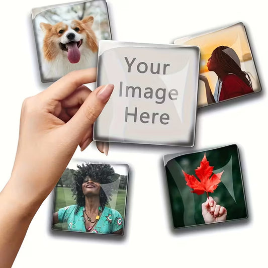 5pcs Customizable 2X2''  Fridge Magnets