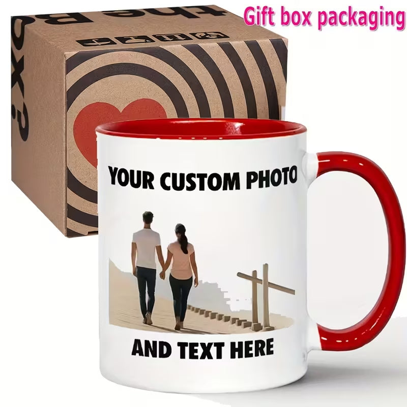 Custom Photo & Text Mug