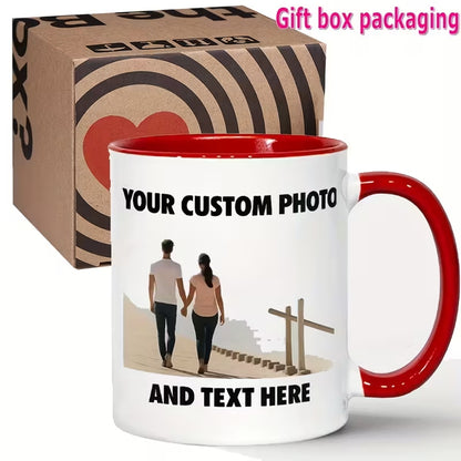 Custom Photo & Text Mug