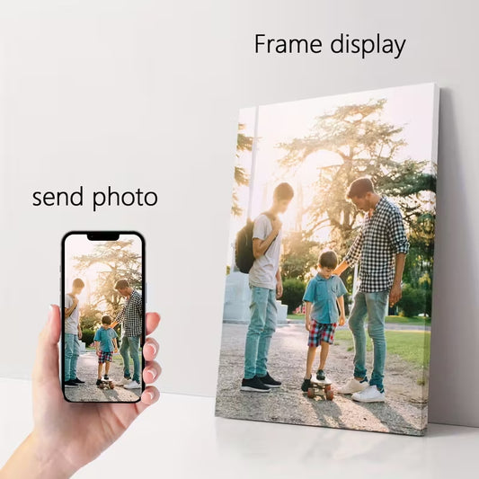 Framed Personalized Custom Canvas Prints