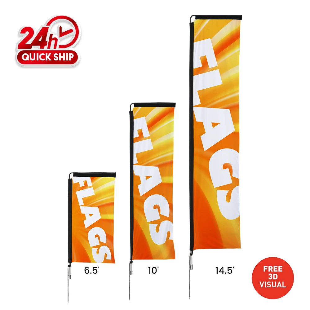 Premium Rectangle Flags – Fullypromoted